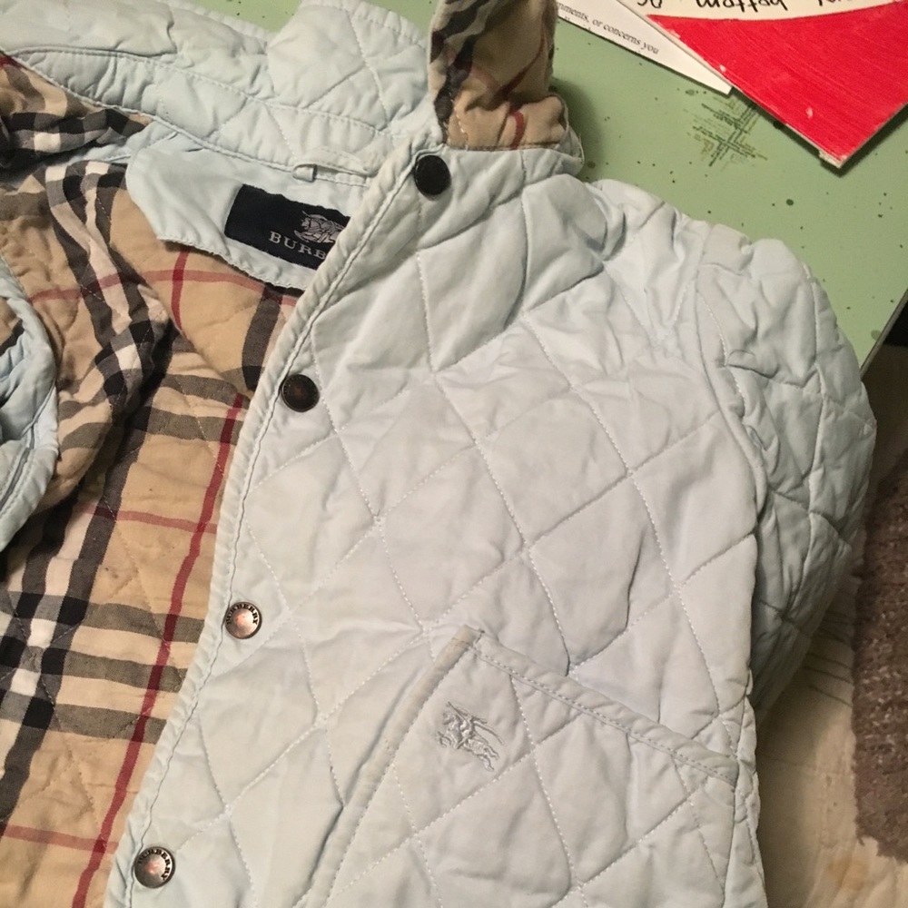 Burberry Kids’ Quilted Jacket Size 2